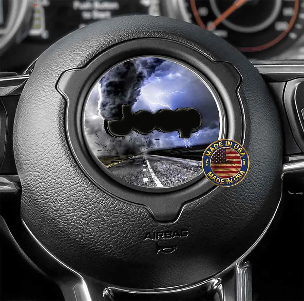 Steering Wheel Decal Tornado 176 1