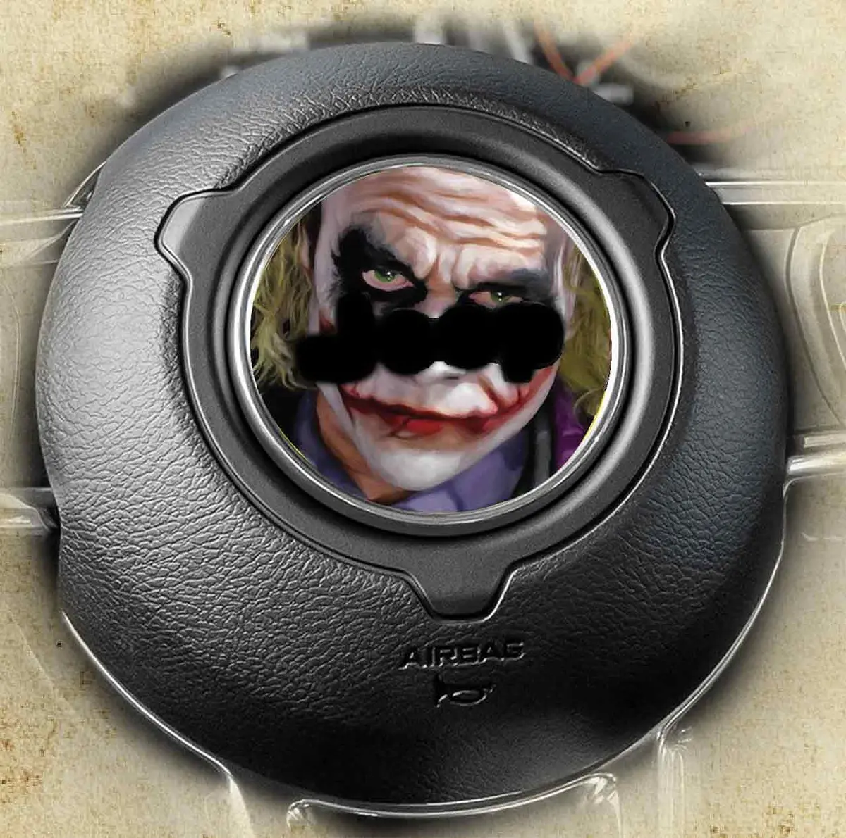 Steering Wheel Decal Joker 169 3