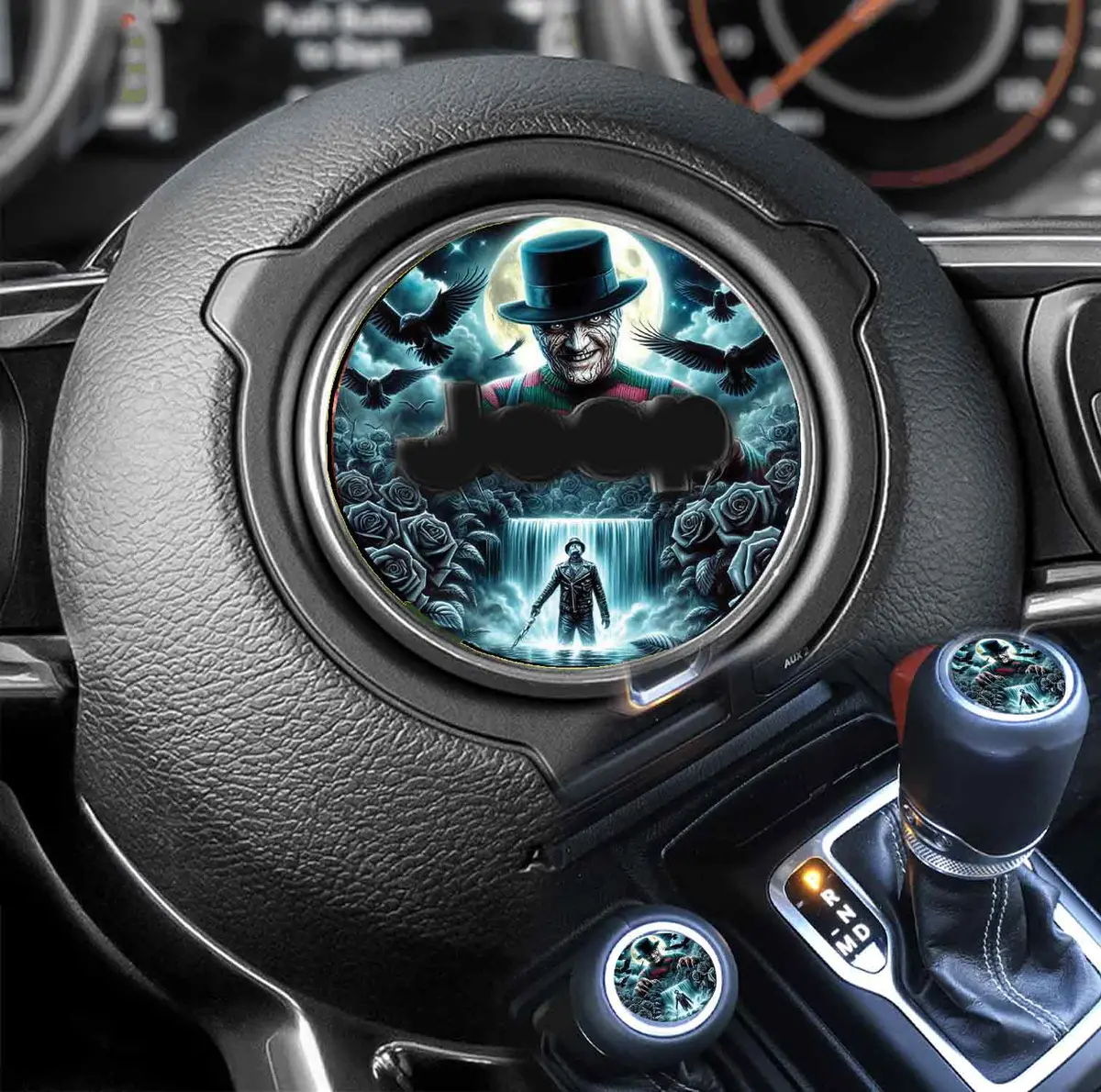 Fredie 162 Custom Steering Wheel Decal