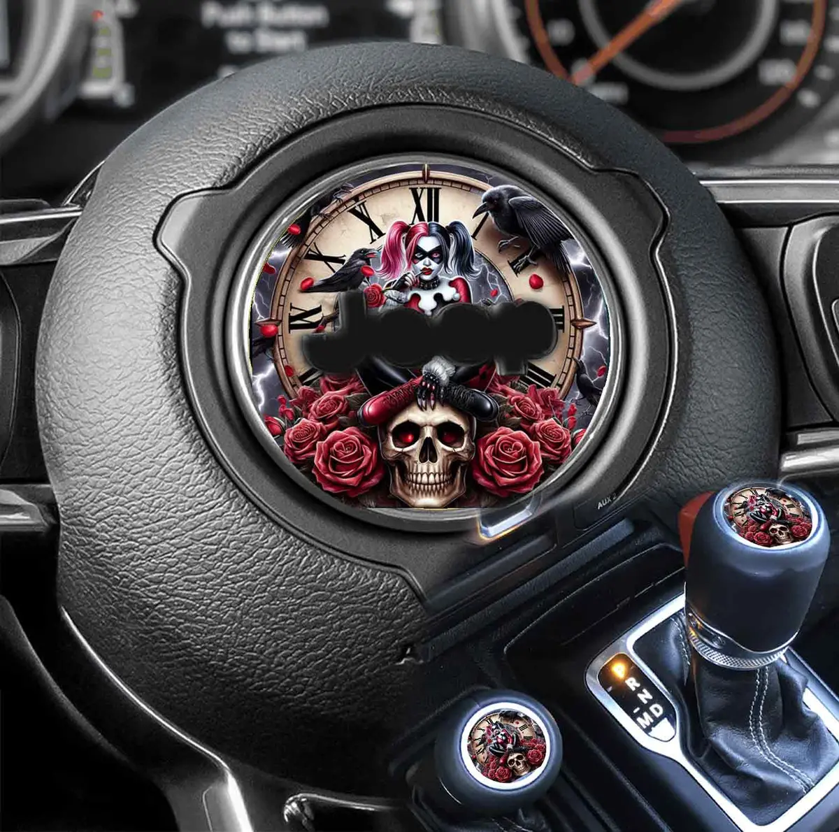 Harley-Davidson Steering Wheel Decal – Quin 165 Design
