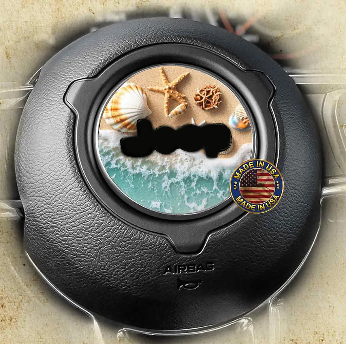 Steering Wheel Decal Sea Shells 193 1