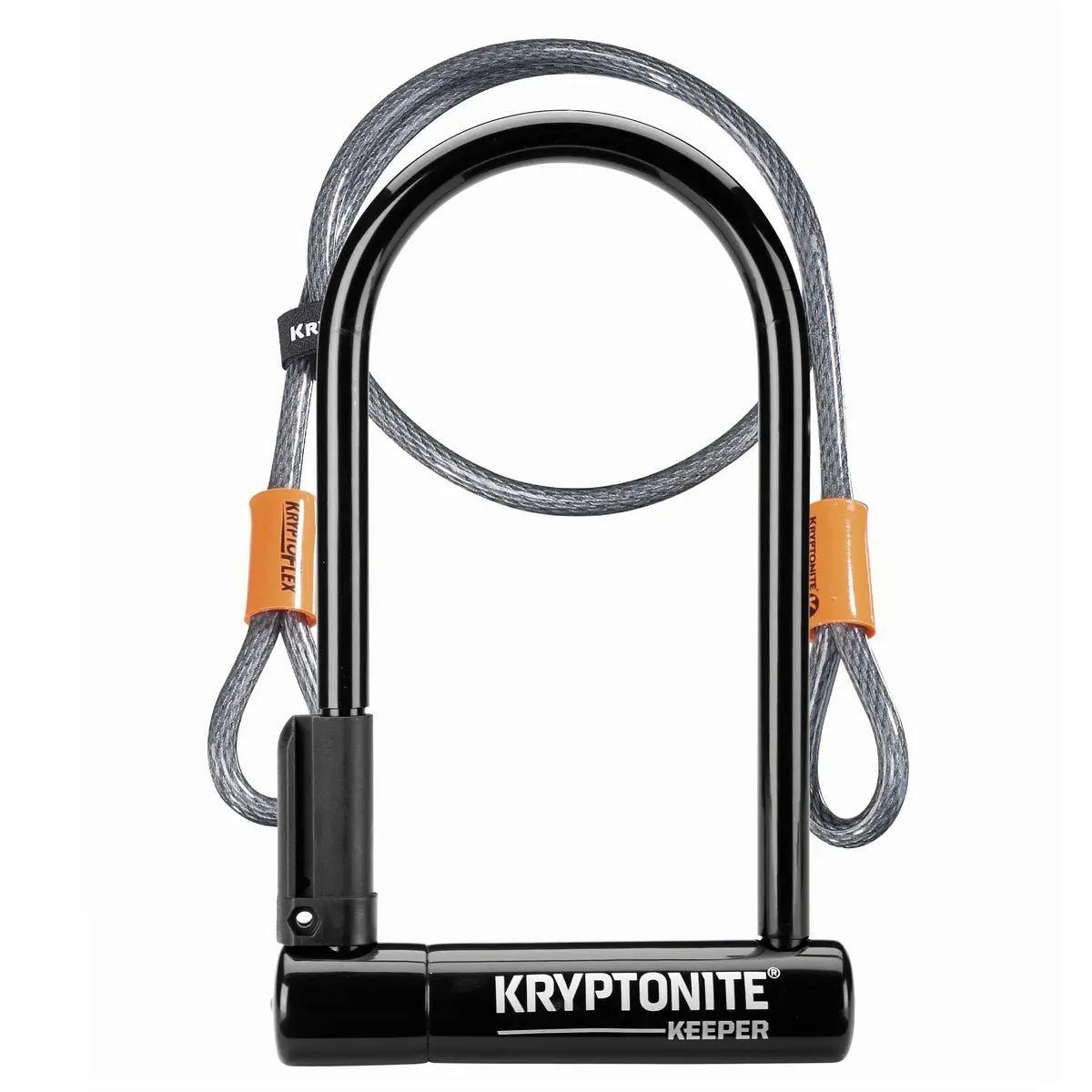 Kryptonite Keeper Standard With 4' Flex Cable 1