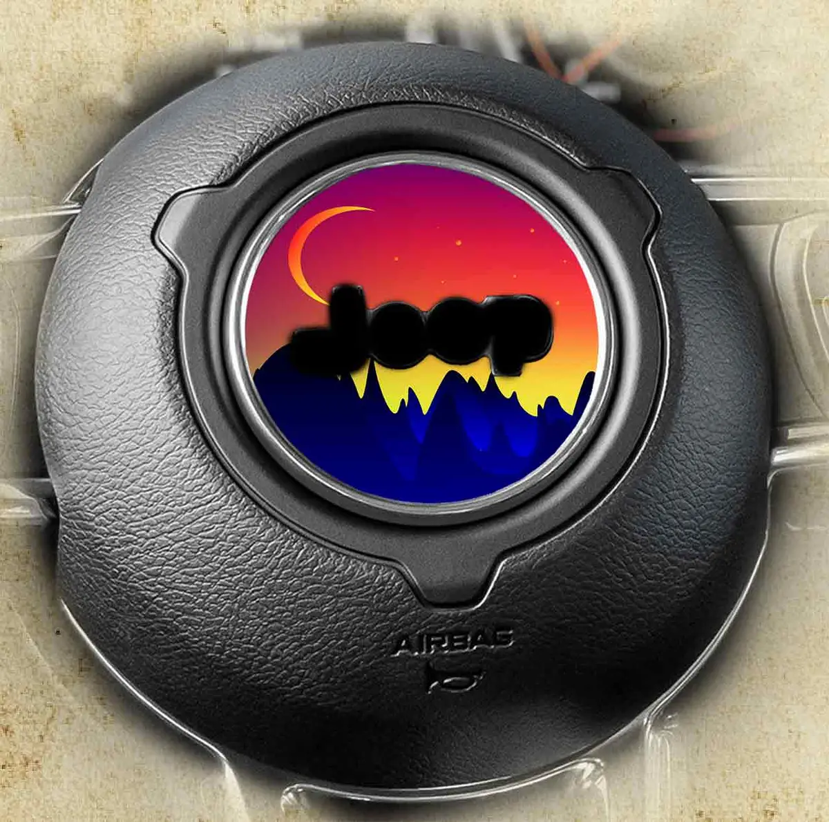 Steering Wheel Decal Mountain Set 224 1