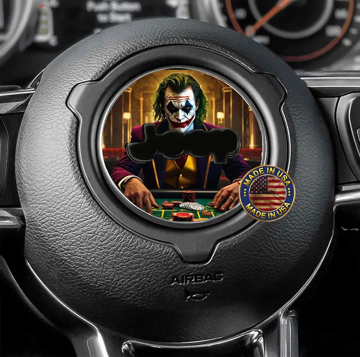 Steering Wheel Decal Combo Joker 118 1