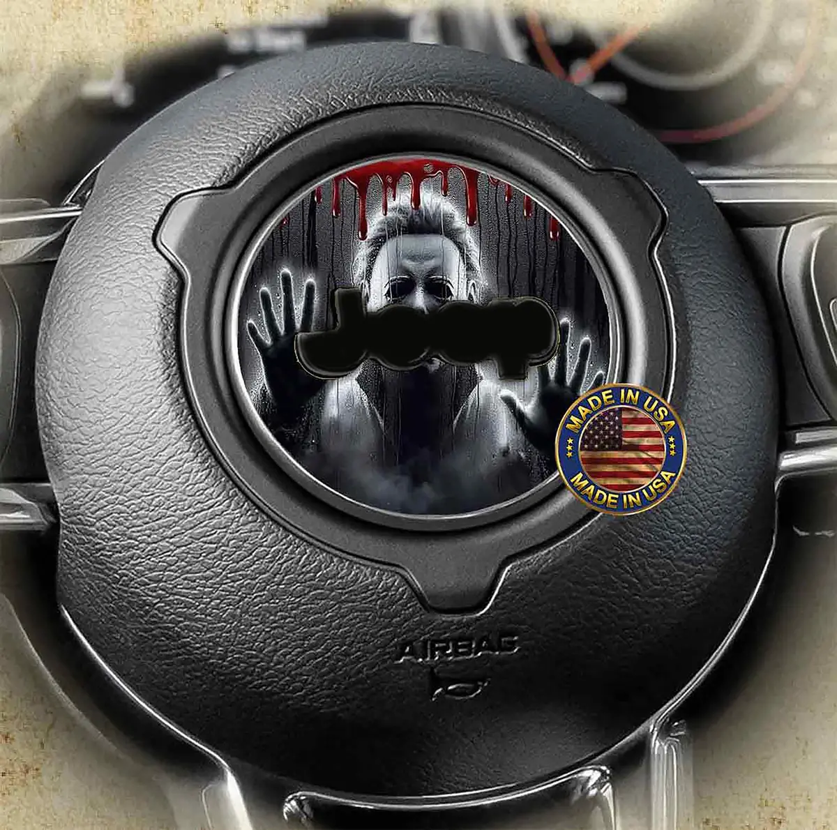 Mickel Myers 119 Steering Wheel Decal