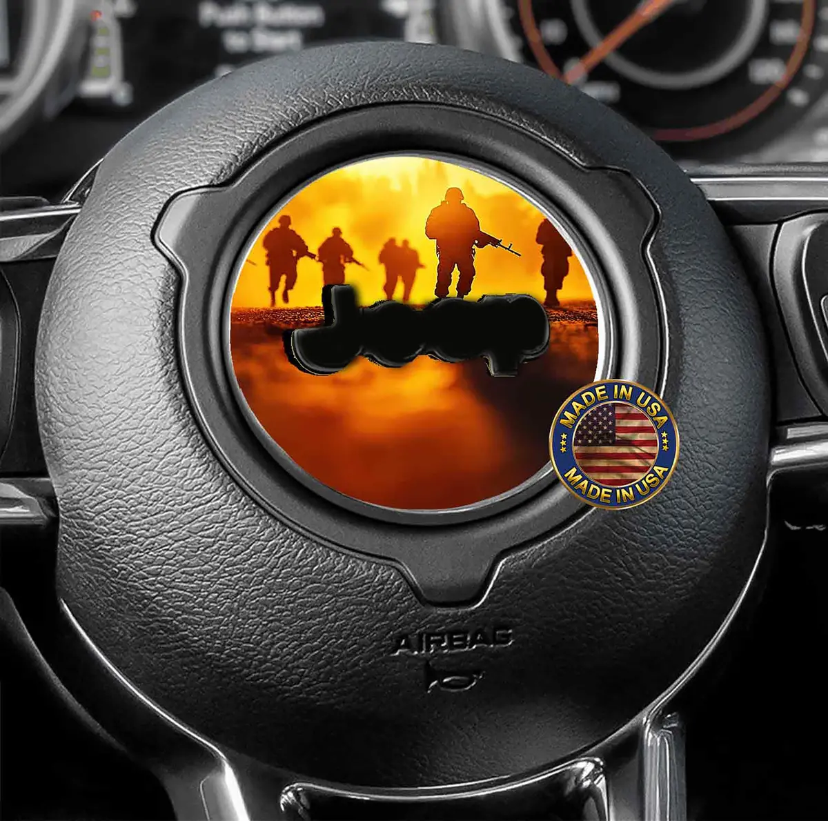 Soldiers Steering Wheel Decal 183 1
