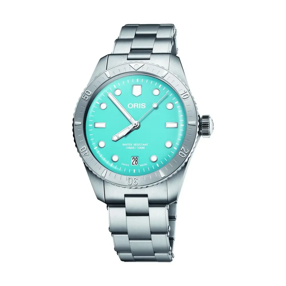Divers Sixty‑Five 'Cotton Candy' 38Mm - Blue On Bracelet 1