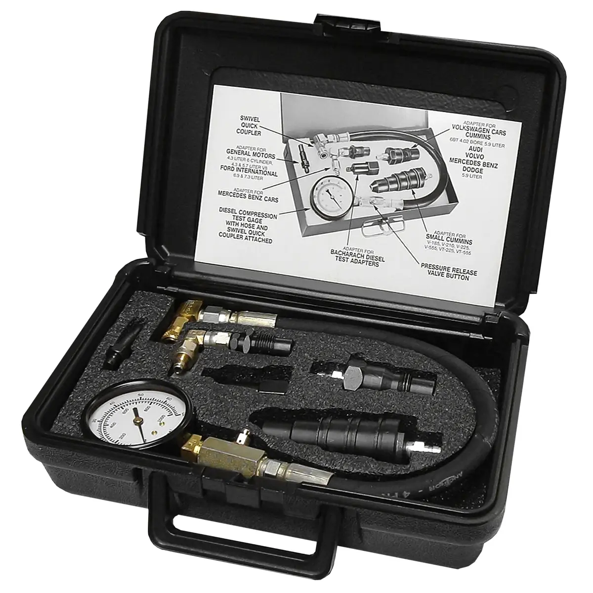6-Pc. Diesel Compression Test Set 1