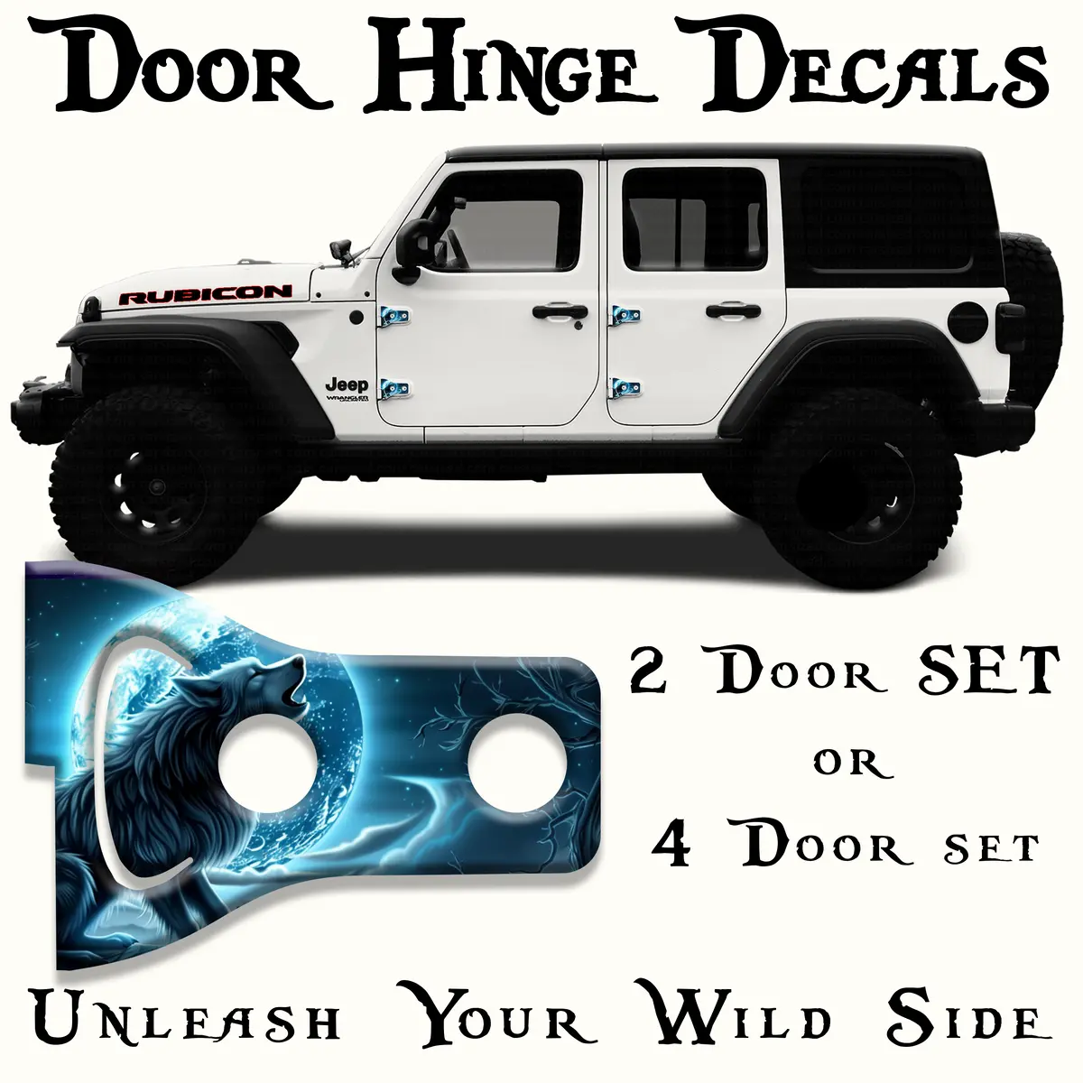 Wolf Door Hinge Decals 20 1
