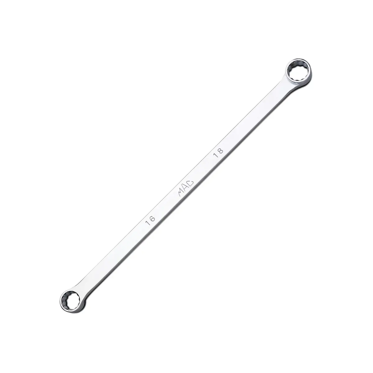 High-Performance Long Double-Box Wrench 16Mm X 18Mm - 12-Pt. 1