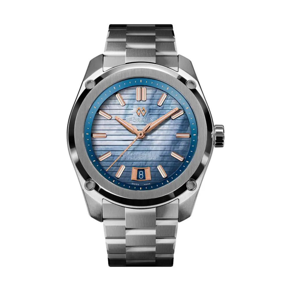 Essence Automatic Chronometer 39Mm - Mother-Of-Sky Blue 1