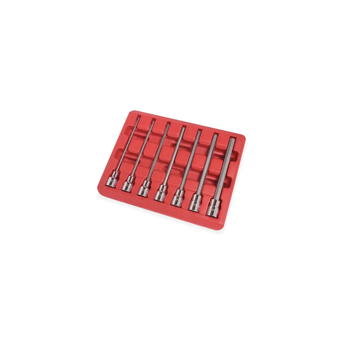 7-Pc. 3/8" Drive Sae Long Hex Driver Set 1