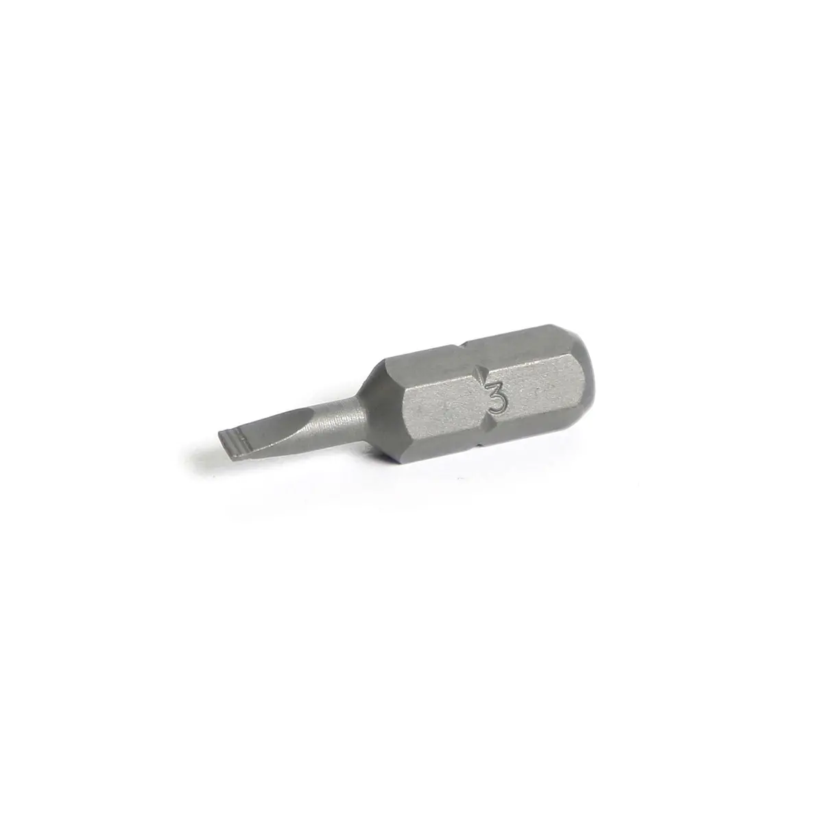 1/4" Hex Drive Slotted Bit 1" - 3Mm 1