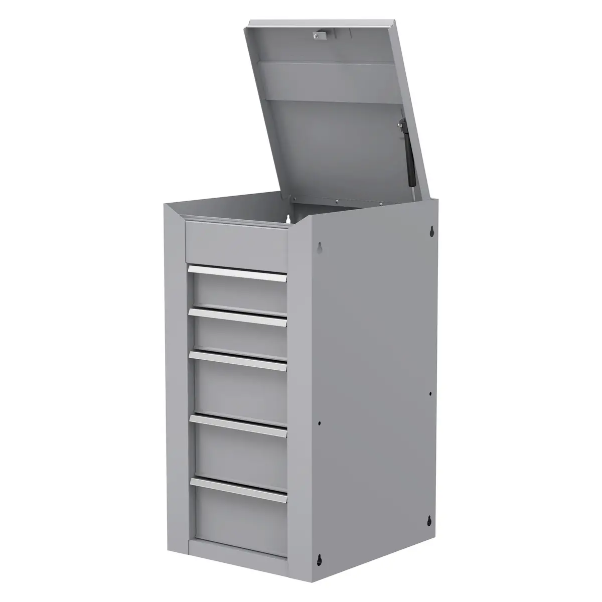 5-Drawer Side Box For Uc3720 (Mb199) Carts - Mica Gray 1