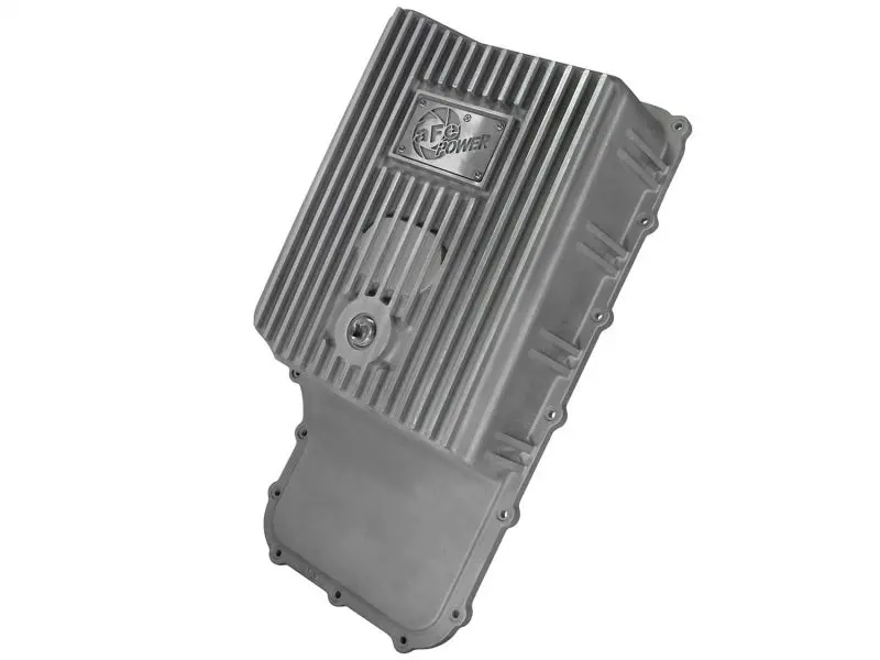 Afe Transmission Pan — Raw Finish For Ford 6R140 (2011–2014, 6.7L Power Stroke) 1