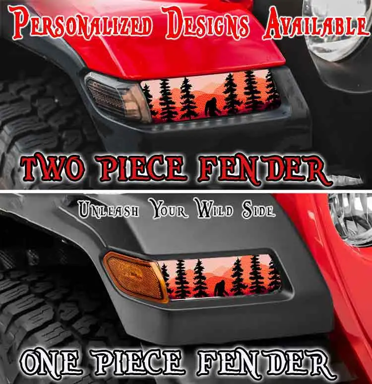 Bigfoot Jl And Gladiator Turn Signal Decal 62 2