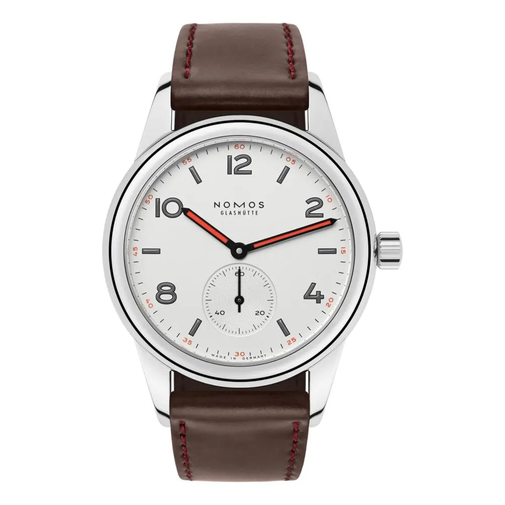 Club White Dial 36Mm Stainless Steel Back 1
