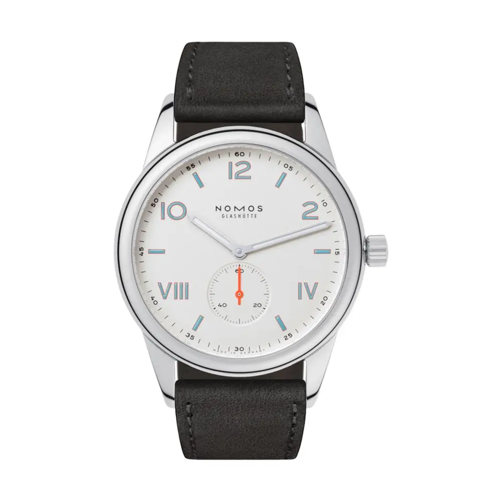 Club Campus 38Mm - White Silver-Plated On Strap 1
