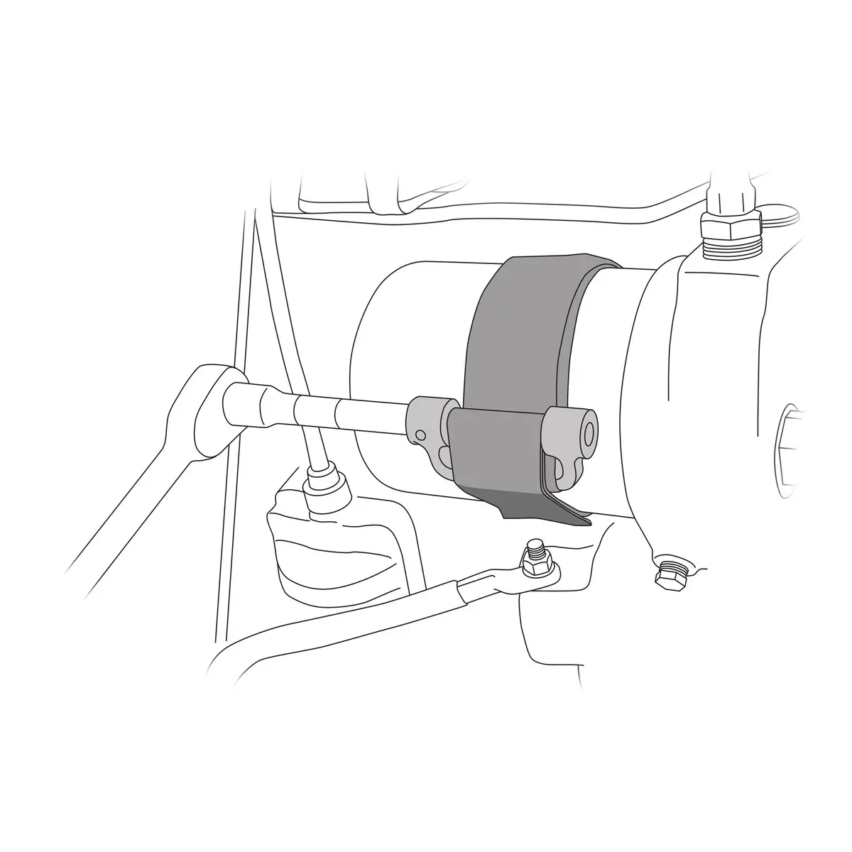 Heavy-Duty Strap Wrench 6-1/2" 1