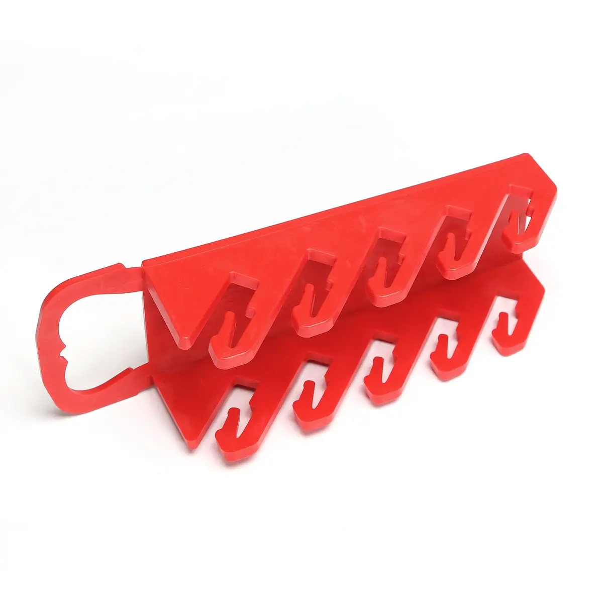 5-Pc. Stubby Wrench Rack - Red 1