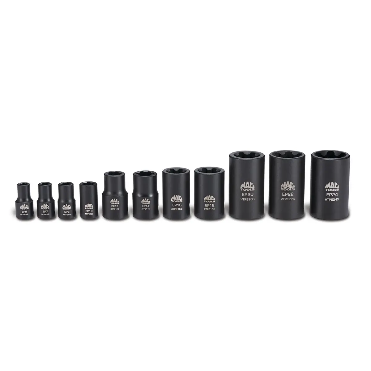 11-Pc. Inverted Star Plus Impact Socket Set 1