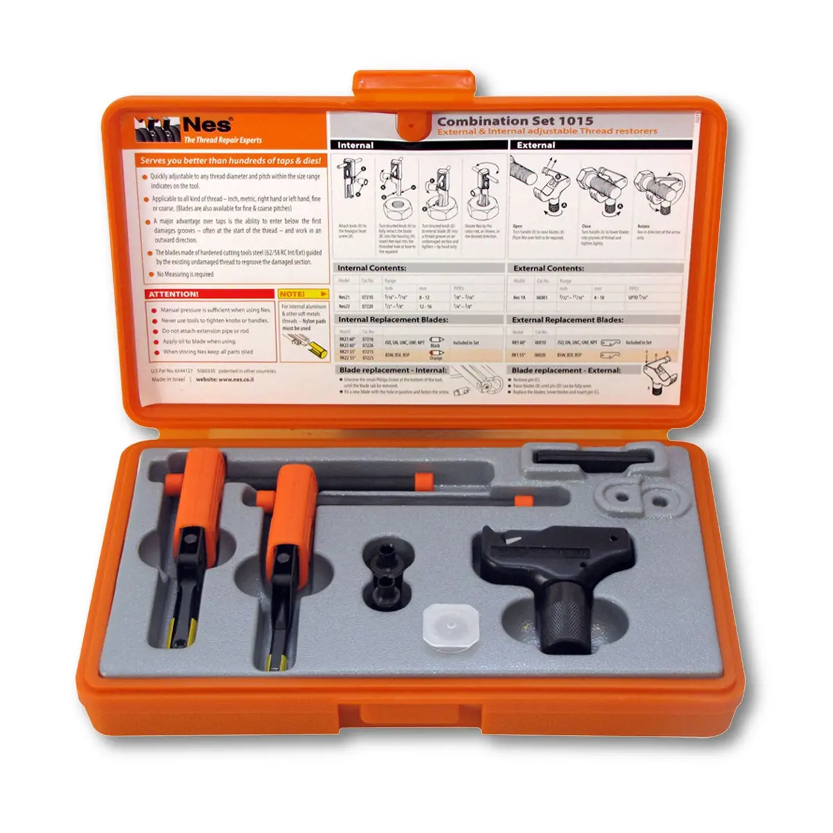 3-Pc. Combination Thread Repair Kit 1