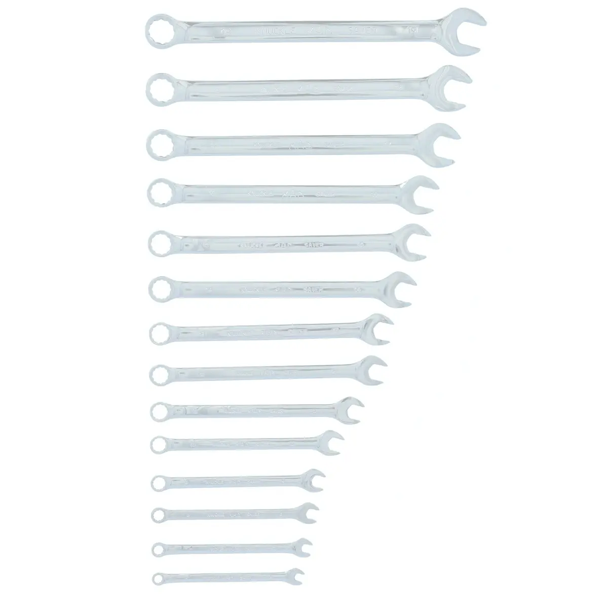 14-Pc. Knuckle Saver Metric Combination Wrench Set 1