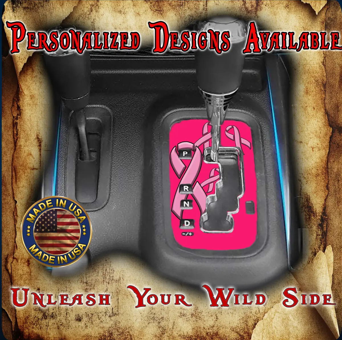 Custom Jk Shifter Decals 1