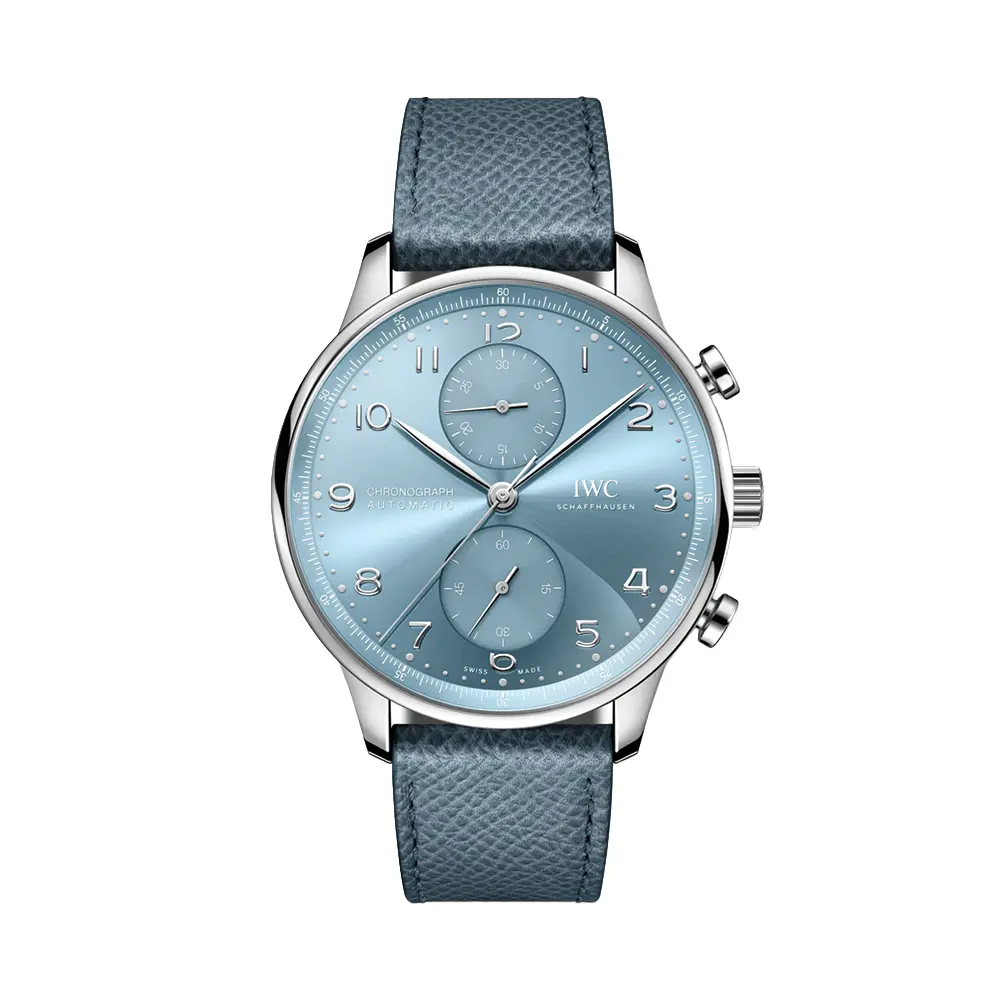 Portugieser Chronograph 41Mm - Horizon Blue On Leather Strap 1