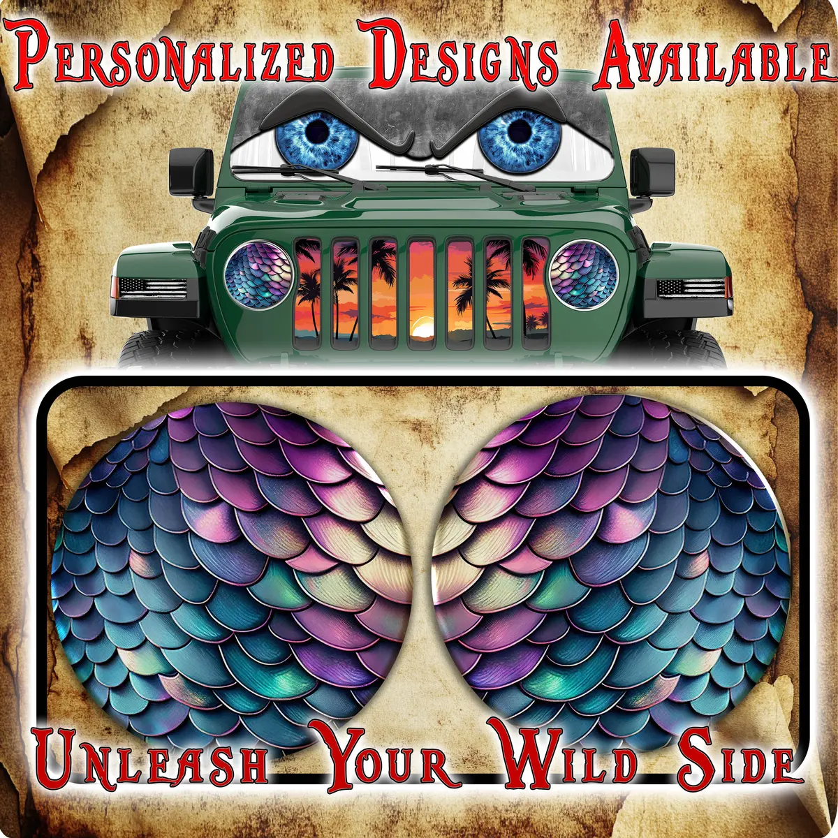 Mermaid Eye Decal 10 1