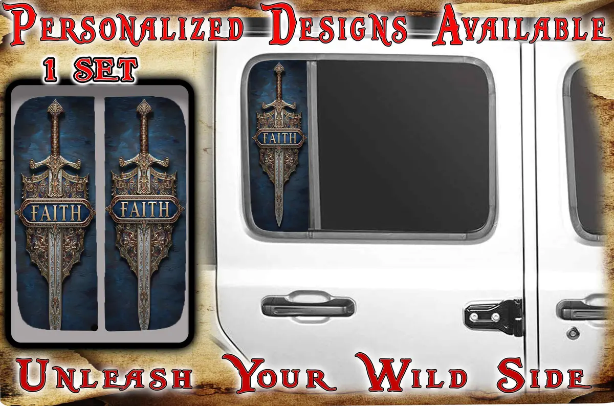 Sword Of Faith Side Door Window  110 1