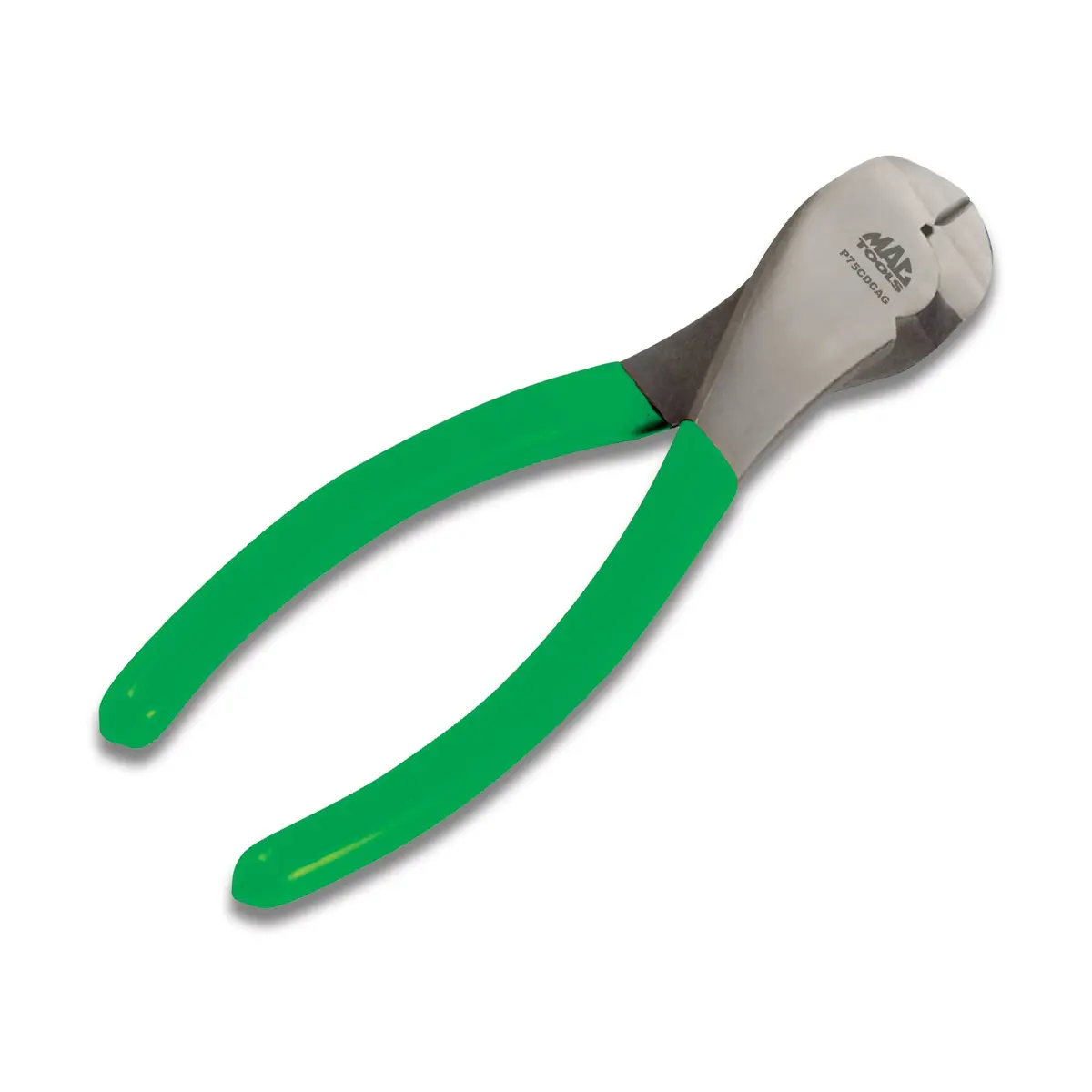 Bent-Nose Diagonal Cutting Pliers 8" - Green 1
