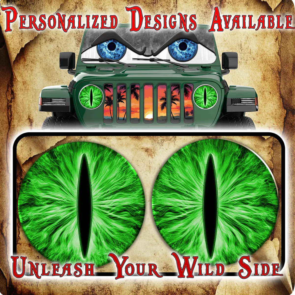 Green Cat Eye 120 1