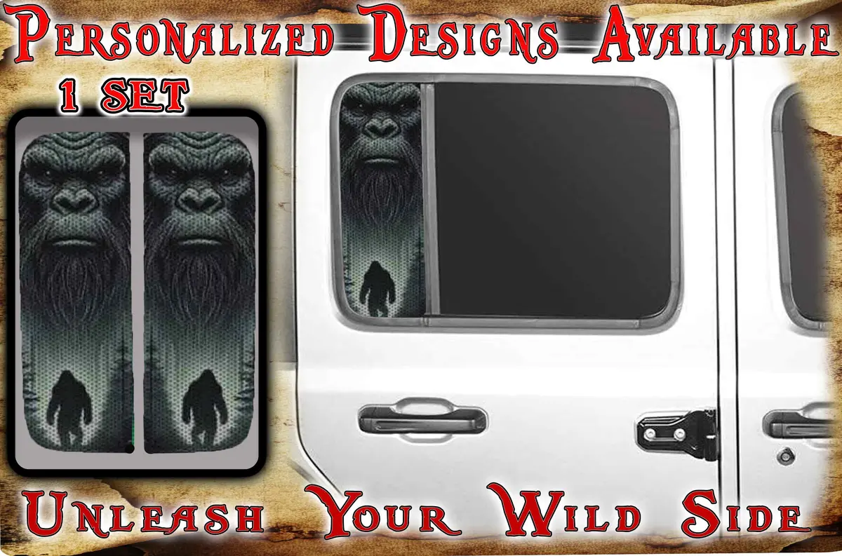 Side Door Window Decal Bigfoot 212 1