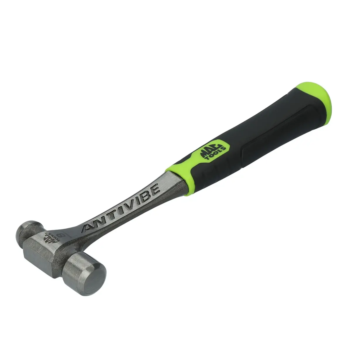 8 Oz Anti-Vibe® Ball Peen Hammer - Hi-Vis Green 1