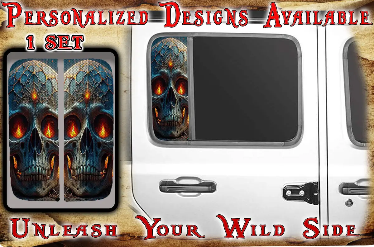 Side Door Window Skull 131 1