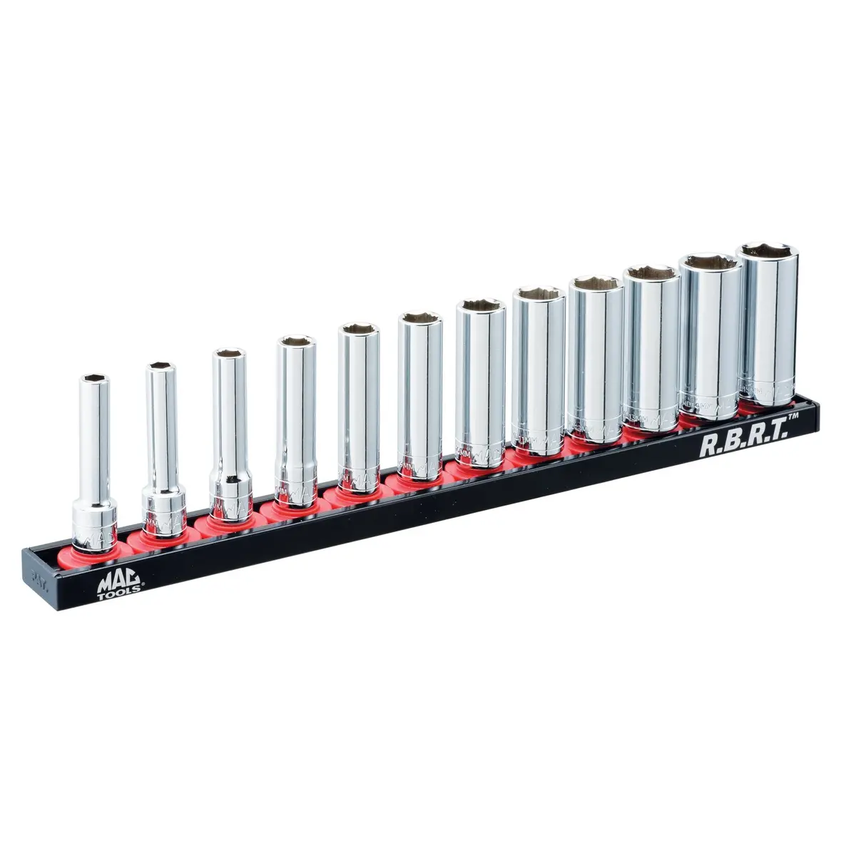 12-Pc. 1/4" Drive Deep Metric R.B.R.T.™ Socket Set 1