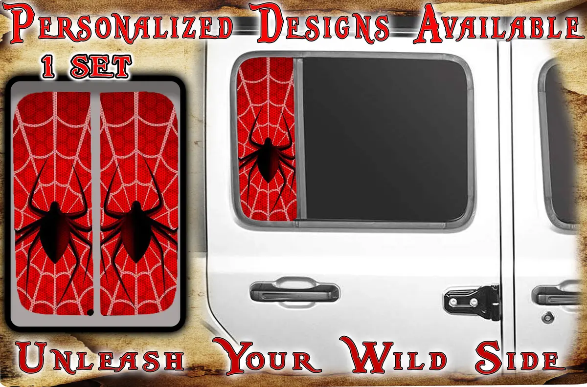 Side Door Window Spider Web 135 1