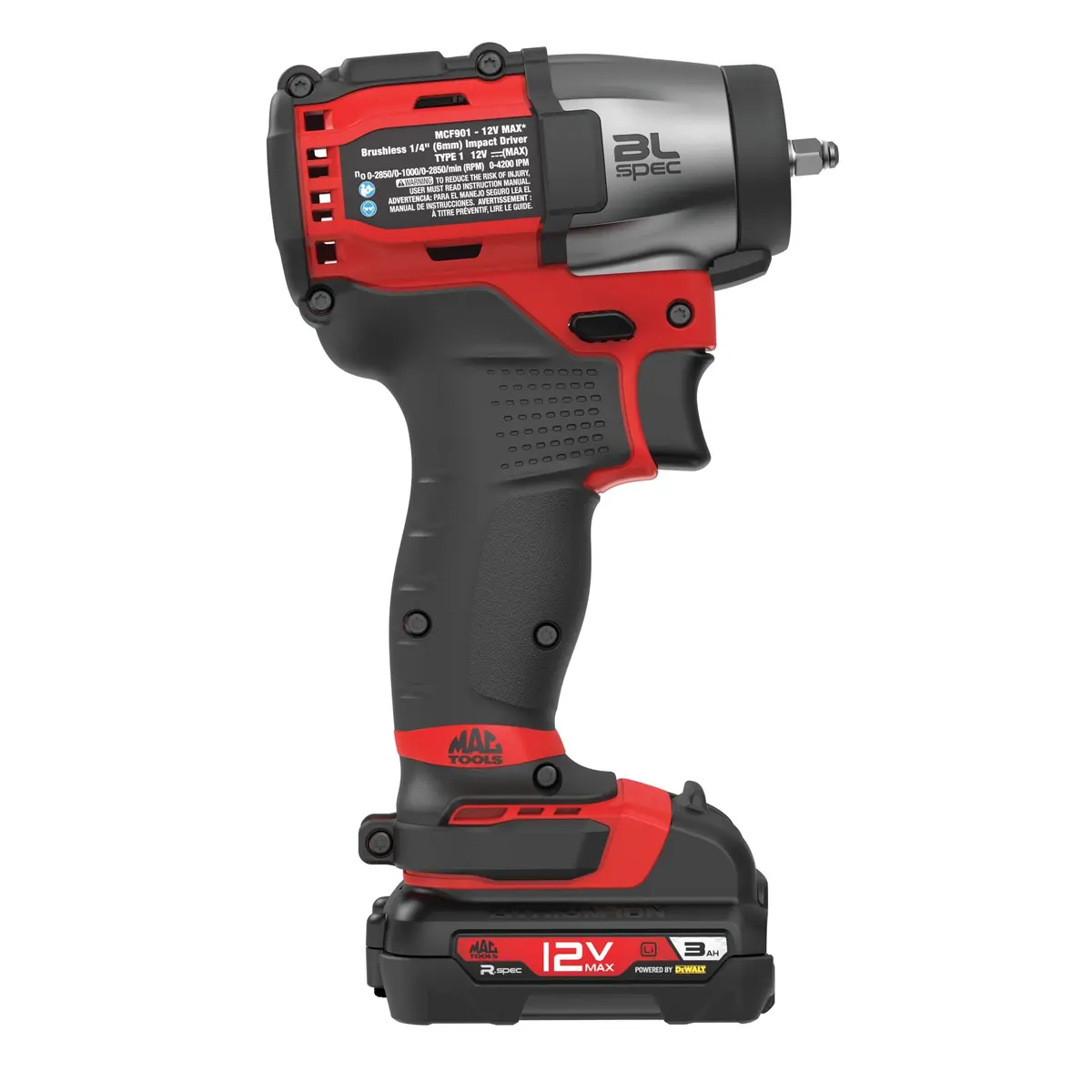 12V Max 1/4" Drive Brushless Impact Wrench 1