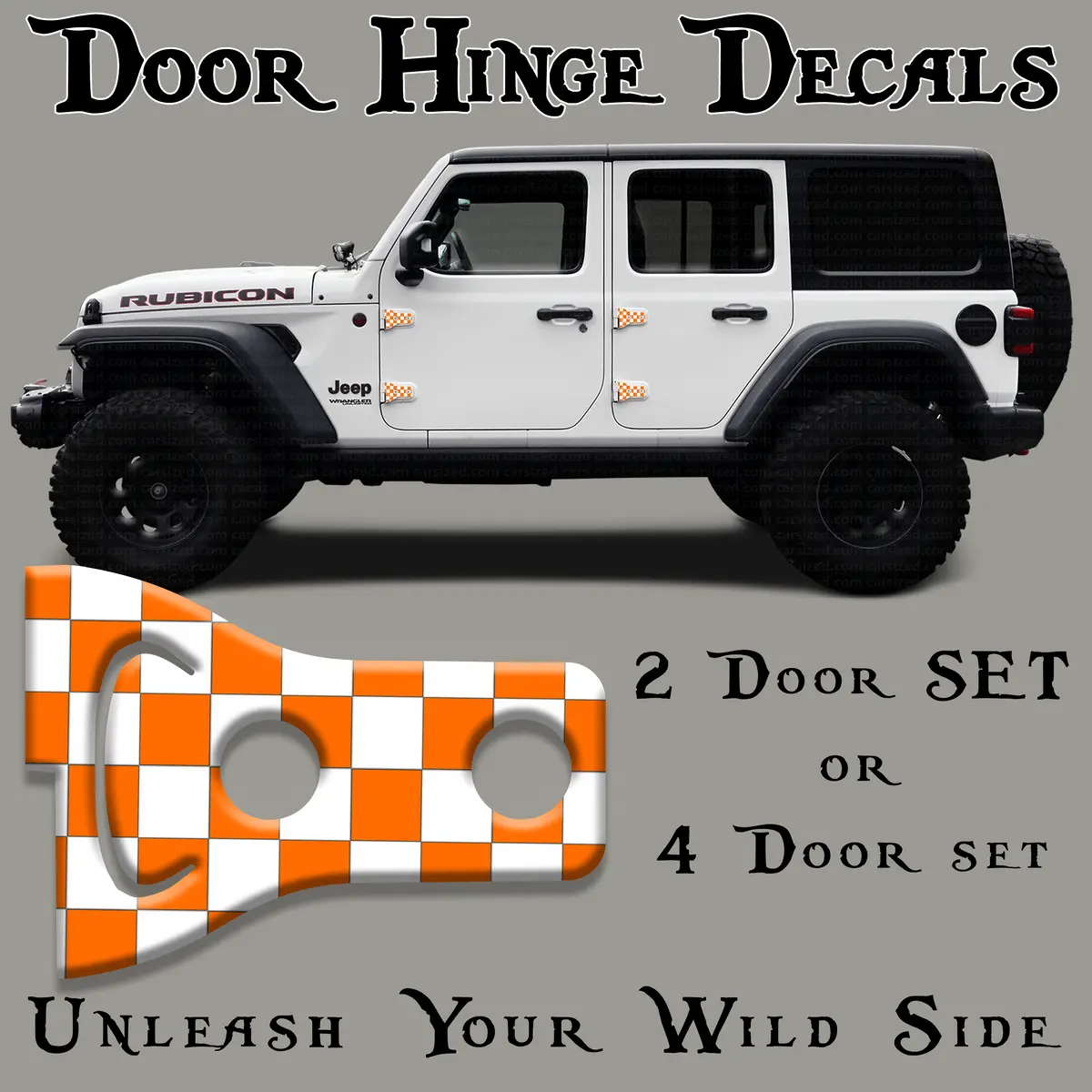Tennessee Door Hinge Decals 15 1