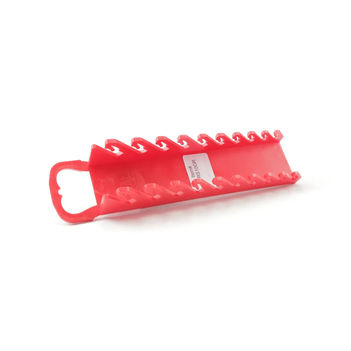 10-Pc. Stubby Wrench Rack - Red 1