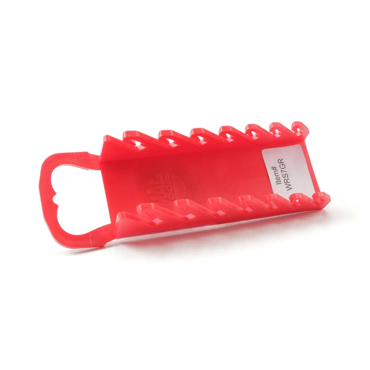 7-Pc. Stubby Wrench Rack - Red 1