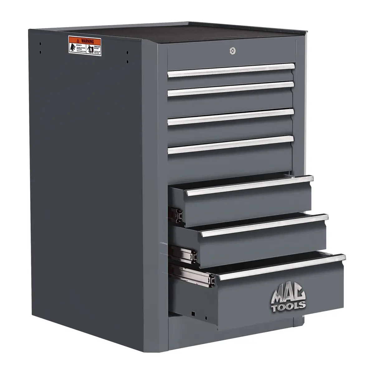 Macsimizer® 7-Drawer Side Box - Carbon Gray 1