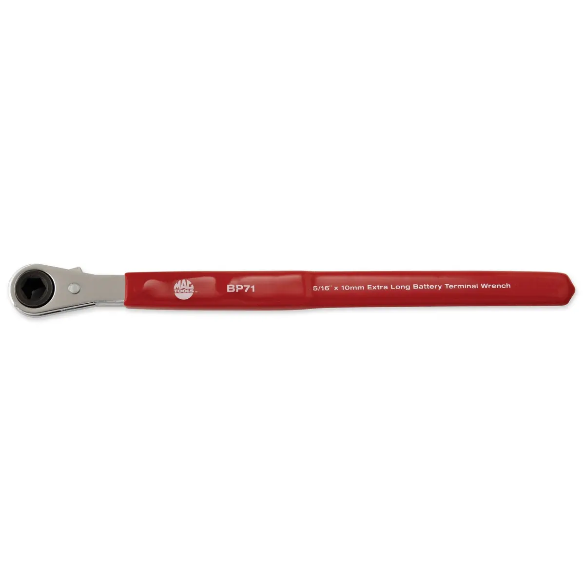 Extra-Long Ratcheting Battery Terminal Box Wrench 5/16" X 10Mm 1