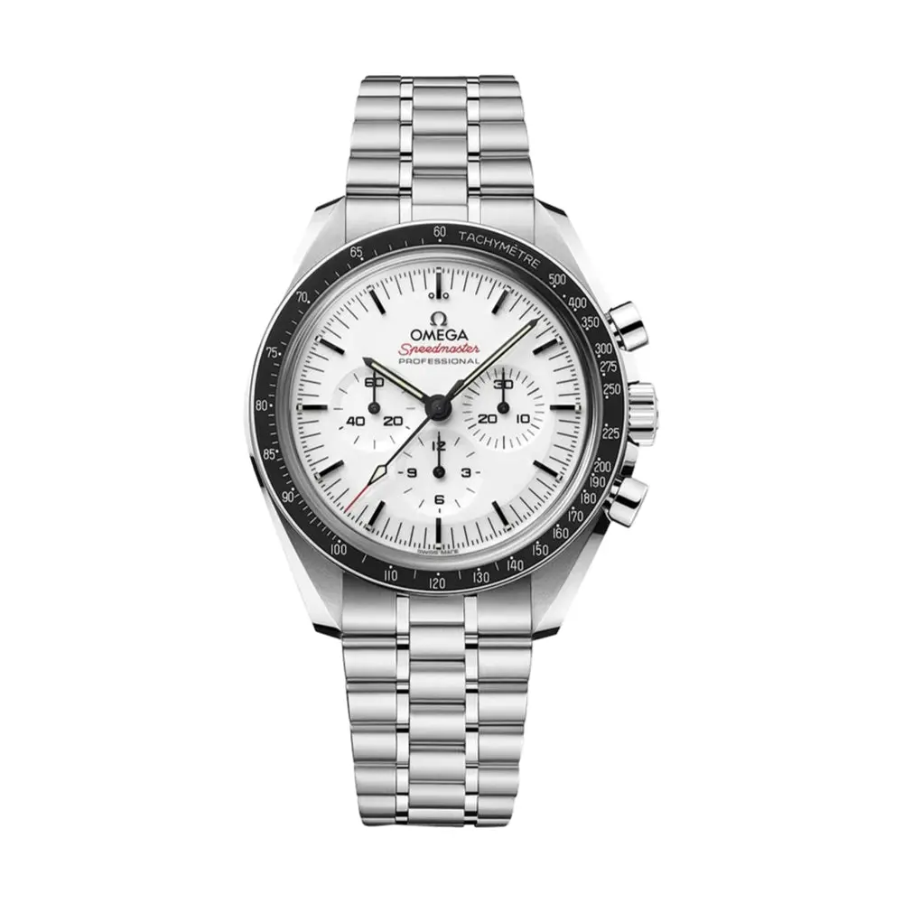 Speedmaster Moonwatch Professional Chronograph Sapphire 42Mm - White On Bracelet 1