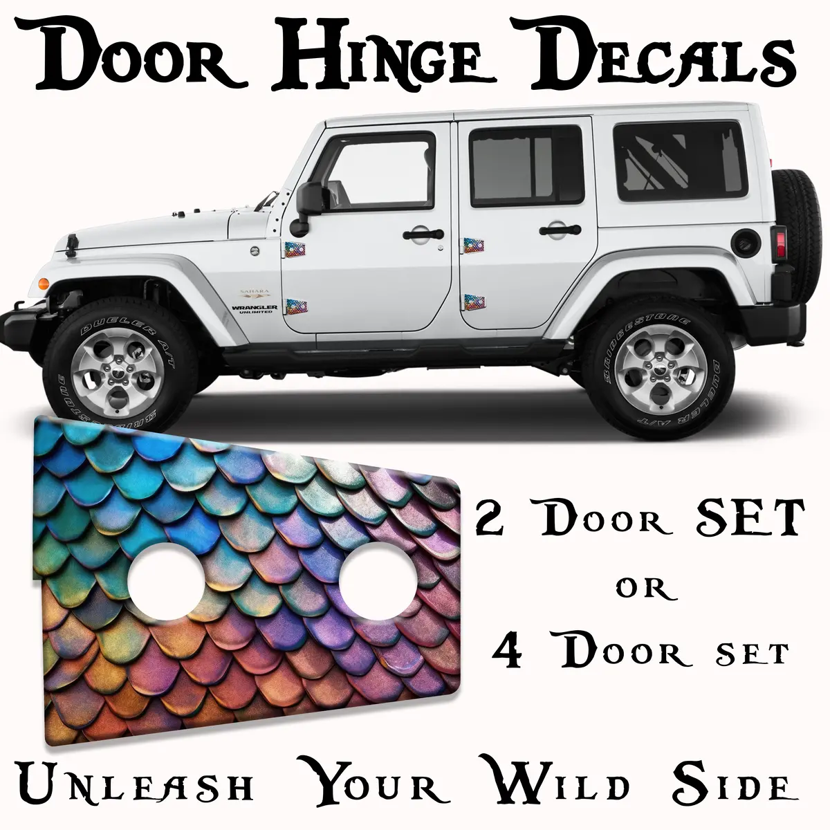 Jk Dragon Scales Door Hinge Decal 17 1