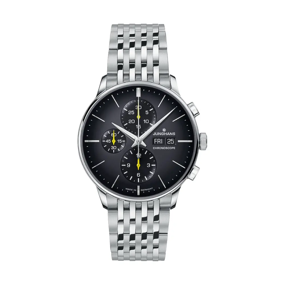 Meister Chronoscope English Date Dark Grey Dial 1