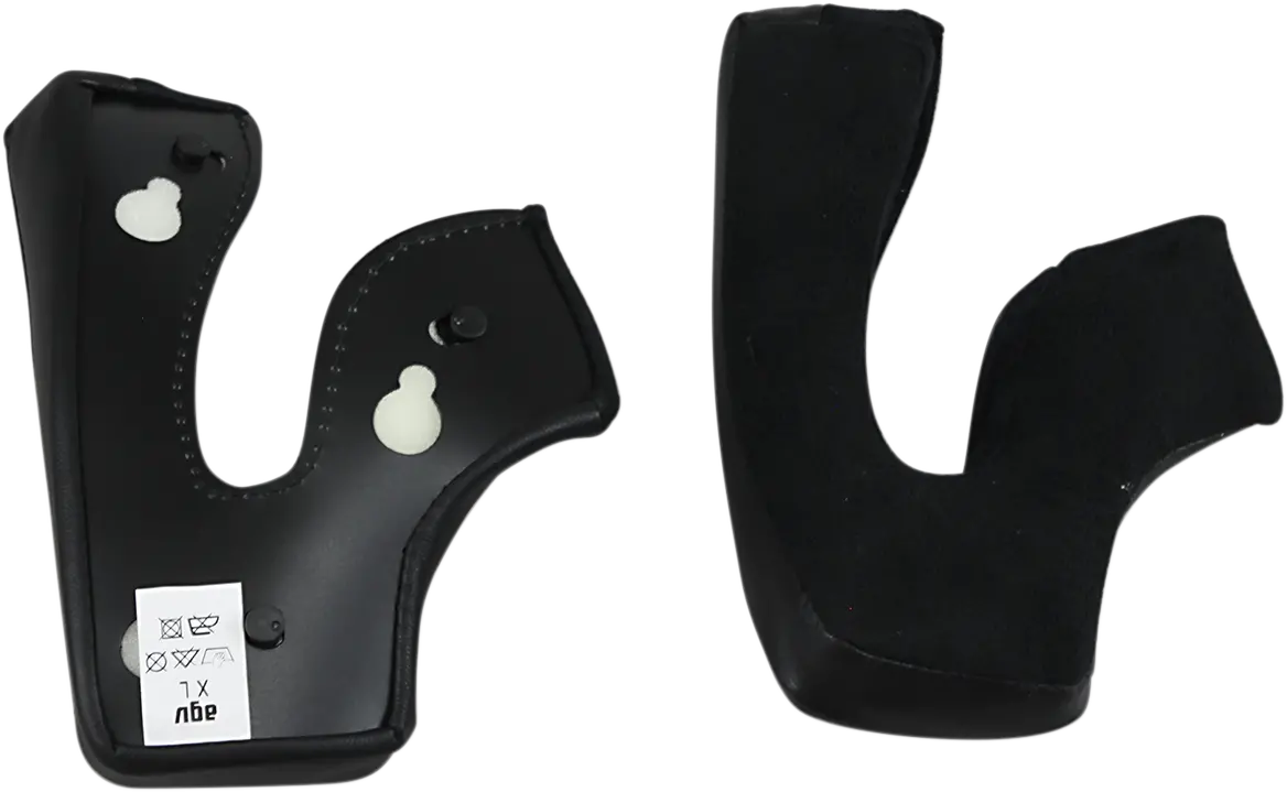 Agv X3000 Replacement Cheek Pads – Black, Medium Size 1
