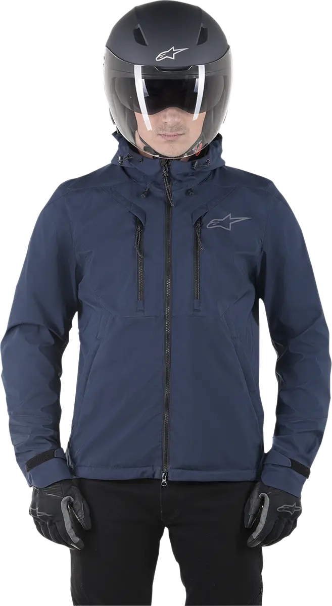 Alpinestars Domino Tech Riding Jacket – Navy, Size 4Xl (Model 4200719-71-4Xl) 1