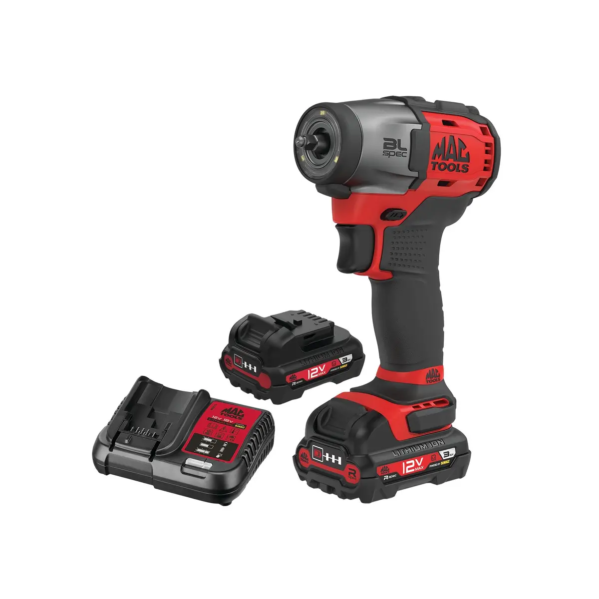 12V Max 1/4" Drive Brushless Impact Wrench Kit 1